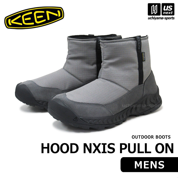 （国内正規品） KEEN キーン メンズ HOOD NXIS PULL ON WP フット ネクシス プルオン 2024～25年秋冬新色  [自社]【あすつく対応】【メール便不可】 1029485