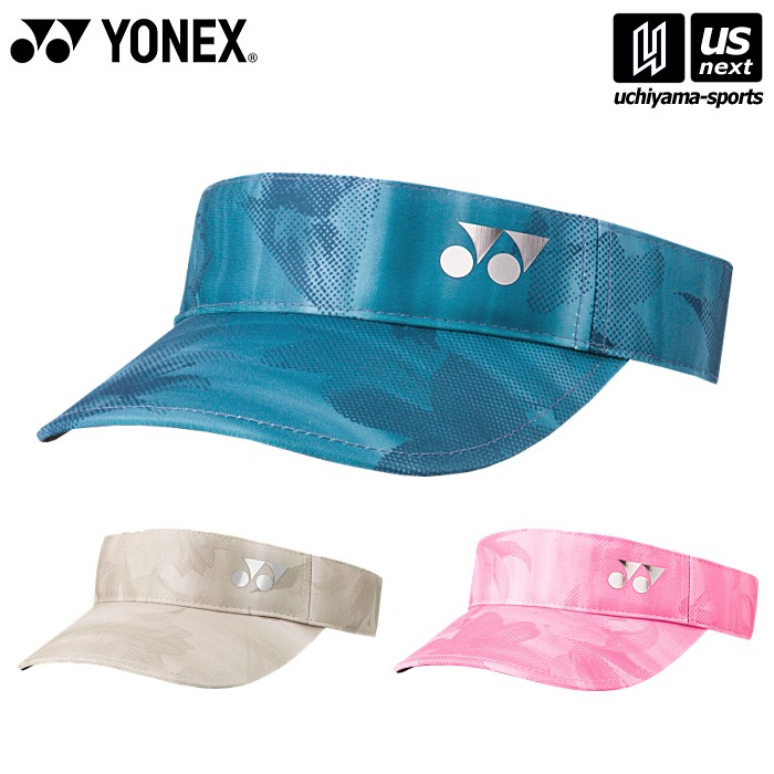 【クーポンでさらに10%引】ヨネックス テニス レディース サンバイザー 2025年春夏限定モデル [自社]【あすつく対応】【メール便不可】 40119