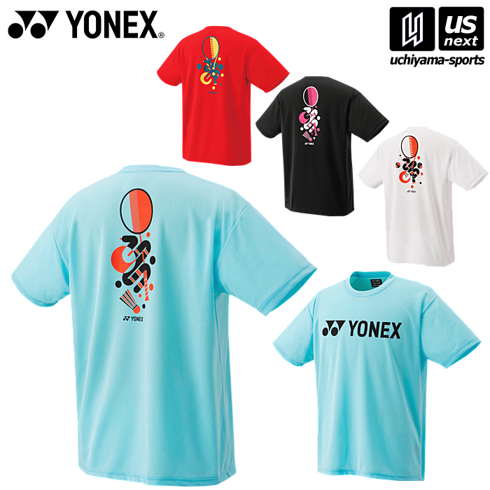 【さらに10%引(一部対象外)】 ヨネックス テニス バドミントン UNI ドライTシャツ 2025年春夏限定モデル [M便 1/1][物流]【あすつく対応】 16791Y