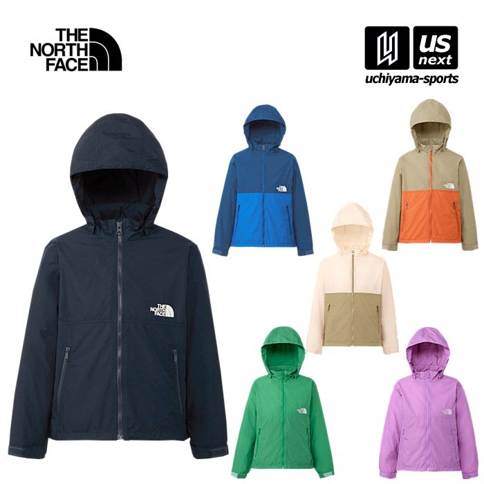 【クーポン対象外】（国内正規品）ザ・ノース・フェイス キッズ コンパクトジャケット 2025年春夏モデル [物流]【あすつく対応】【メール便不可】 NPJ22510