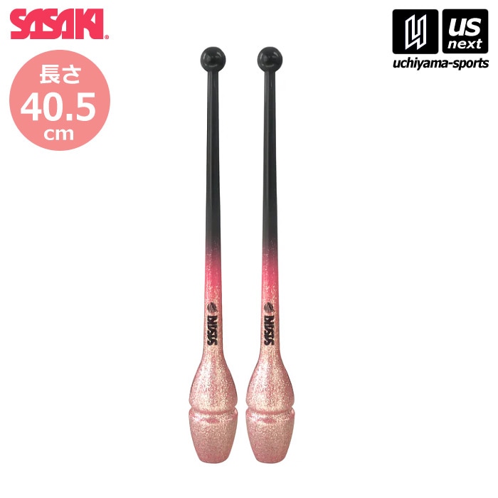 【さらに10%引(一部対象外)】 ササキ 新体操 グラデーションラバークラブ ショート 40.5cm 限定カラー 2025年限定モデル  [自社]【あすつく対応】【メール便不可】 SM34JKGHF