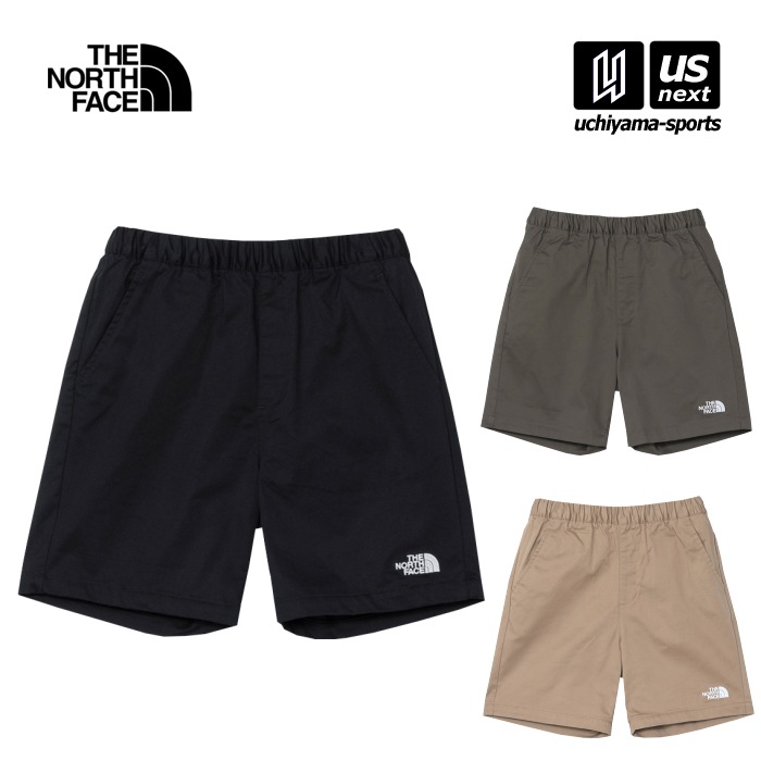 【クーポン対象外】（国内正規品）ザ・ノース・フェイス キッズ ショートパンツ コットンイージーショート 2025年春夏モデル [物流]【あすつく対応】【メール便不可】 NBJ42544|キッズ|ウェア