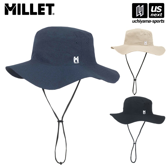 【さらに10%引(一部対象外)】 ミレー アウトドア 帽子 ブリーズメッシュハット 2025年春夏モデル  [自社]【あすつく対応】【メール便不可】 MIV02029