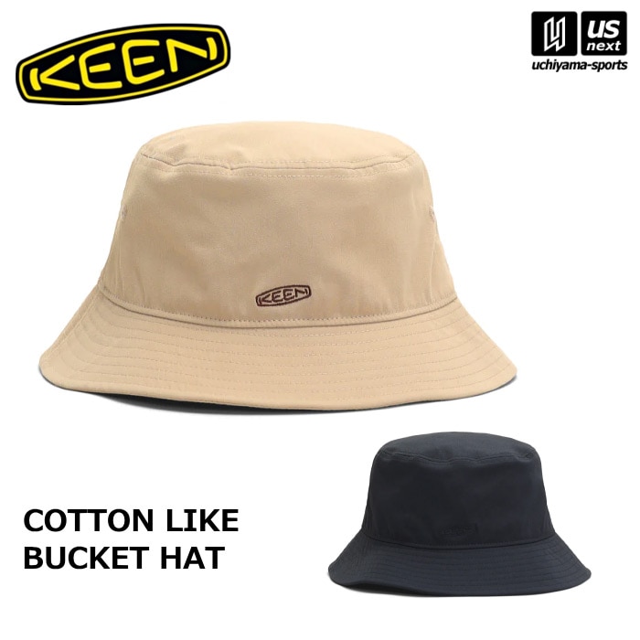 【さらに10%引(一部対象外)】 （国内正規品） KEEN キーン 帽子 コットン ライク バケット ハット 2025年春夏モデル  [M便 1/1][自社]【あすつく対応】 1030965
