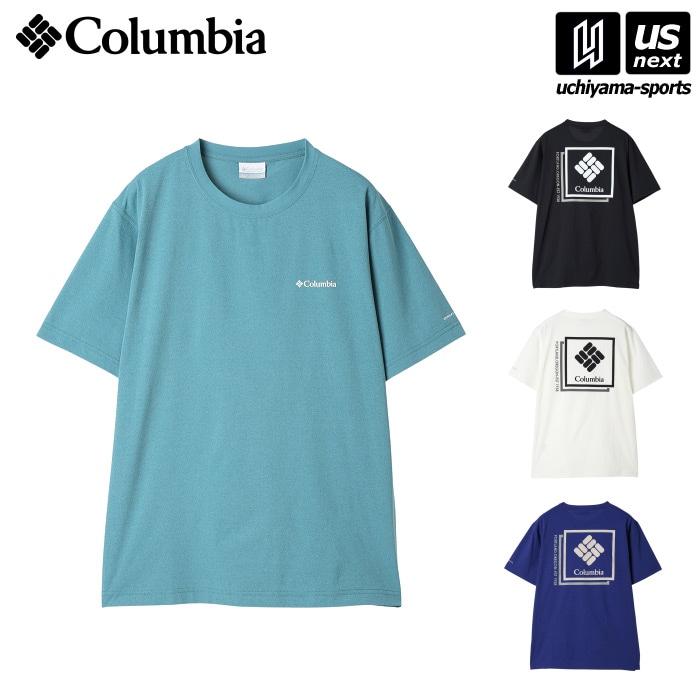【さらに10%引(一部対象外)】（国内正規品） コロンビア メンズ ライトキャニオングラフィック ショートスリーブTシャツ 2025年春夏モデル  [M便 1/1][自社]【あすつく対応】 PM0630