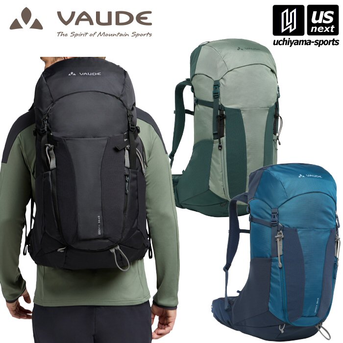 【さらに10%引(一部対象外)】 ファウデ アウトドア バックパック Brenta 36+6 2025年春夏モデル [自社]【あすつく対応】【メール便不可】 47368