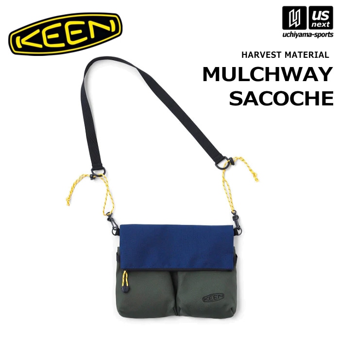 【クーポンでさらに10%引】 （国内正規品） KEEN キーン ハーベスト マテリアル マルチウェイ サコッシュ 2025年春夏新色  [自社]【あすつく対応】【メール便不可】 1030948