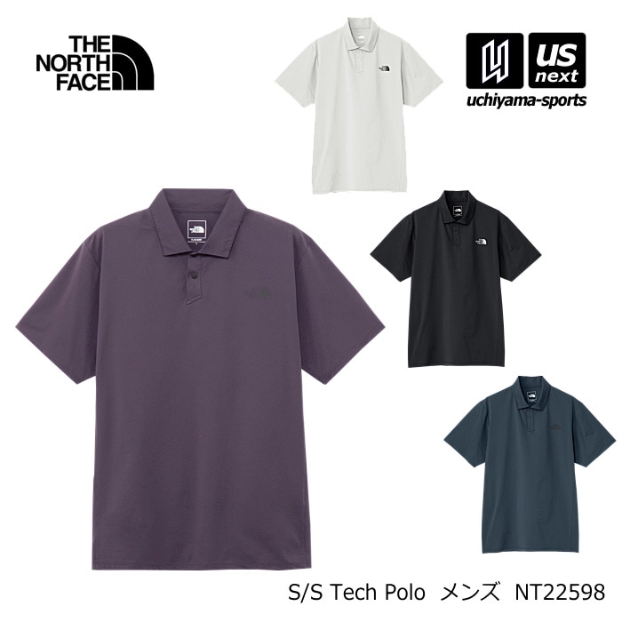 （国内正規品）ザ・ノース・フェイス メンズ ショートスリーブテックポロ 2026年春夏新色追加 [M便 1/1][物流]【あすつく対応】 NT22598