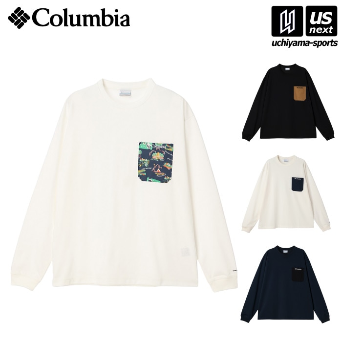 【さらに10%引(一部対象外)】 （国内正規品） コロンビア メンズ ヤングストリート ロングスリーブクルー 2025年春夏モデル  [物流]【あすつく対応】【メール便不可】 PM0898