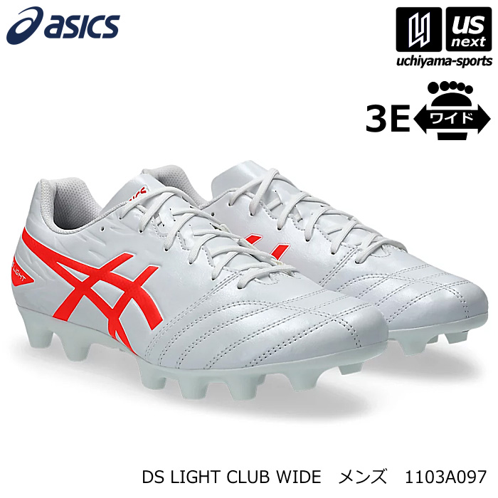 アシックス メンズ サッカースパイク DS LIGHT CLUB WIDE 2025～26年秋冬新色 [自社]【あすつく対応】【メール便不可】 1103A097