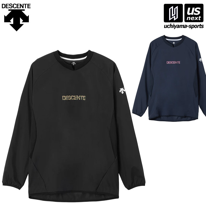 【さらに10%引(一部対象外)】デサント バレーボール メンズ 長袖ピステ 練習着 2025～26年秋冬限定モデル [M便 1/1][物流]【あすつく対応】 DV5FWB03U