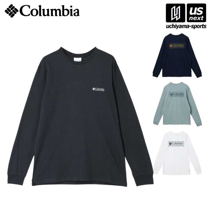 【クーポンでさらに10%引】（国内正規品） コロンビア メンズ エクスプローラーズキャニオン ロングスリーブTシャツ 2025～26年秋冬新色  [M便 1/1][自社]【あすつく対応】 AJ5272