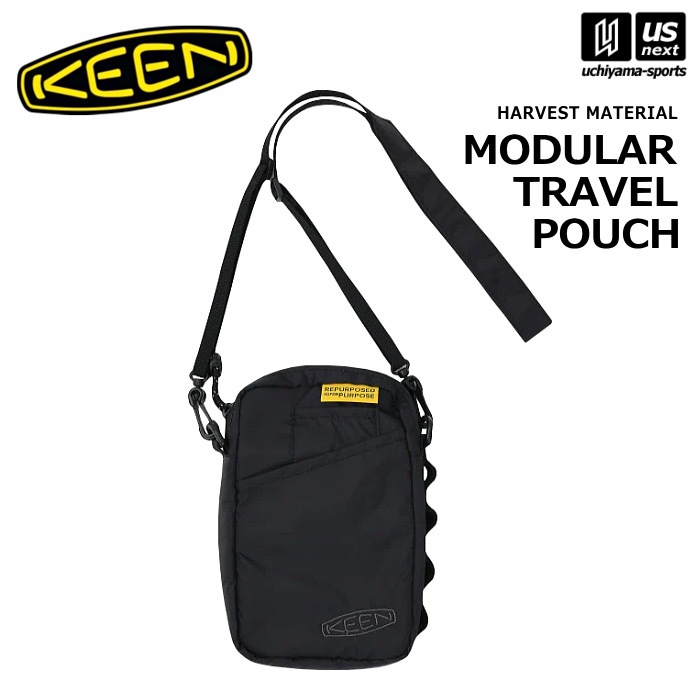 【さらに10%引(一部対象外)】（国内正規品） KEEN キーン ハーベスト マテリアル モジュラー トラベル ポーチ 2025年継続モデル  [自社]【あすつく対応】【メール便不可】 1028247