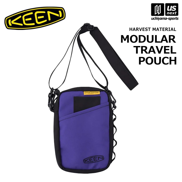 【さらに10%引(一部対象外)】（国内正規品） KEEN キーン ハーベスト マテリアル モジュラー トラベル ポーチ 2025～26年秋冬新色  [自社]【あすつく対応】【メール便不可】 1031559