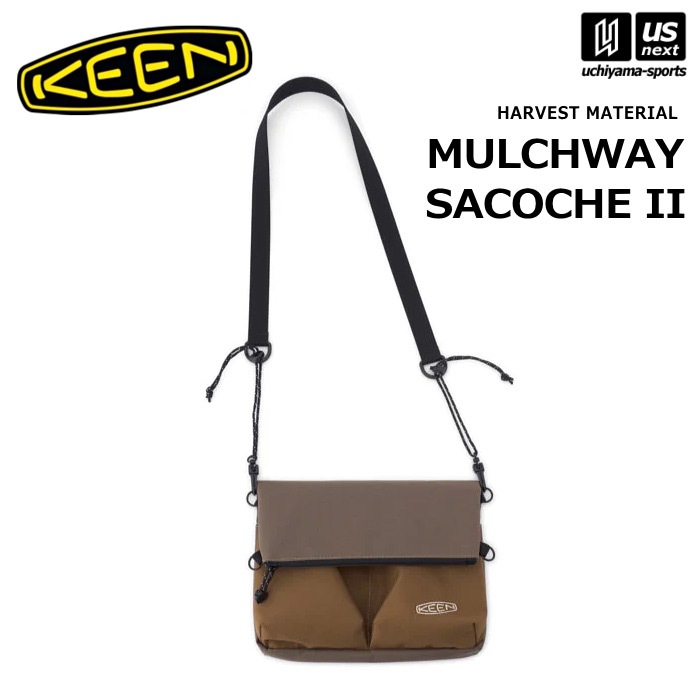 【さらに10%引(一部対象外)】（国内正規品） KEEN キーン ハーベスト マテリアル マルチウェイ サコッシュ ツー 2025〜26年秋冬モデル  [自社]【あすつく対応】【メール便不可】 103