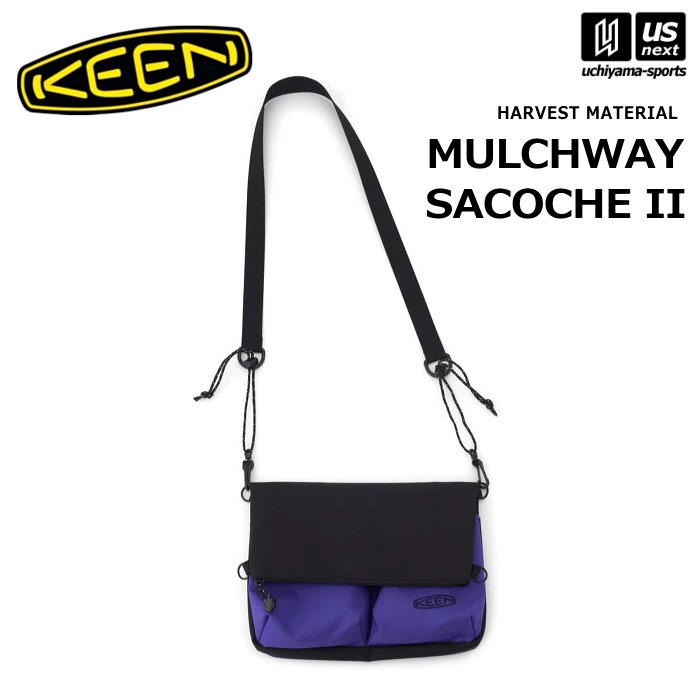 【さらに10%引(一部対象外)】（国内正規品） KEEN キーン ハーベスト マテリアル マルチウェイ サコッシュ ツー 2025〜26年秋冬モデル  [自社]【あすつく対応】【メール便不可】 103