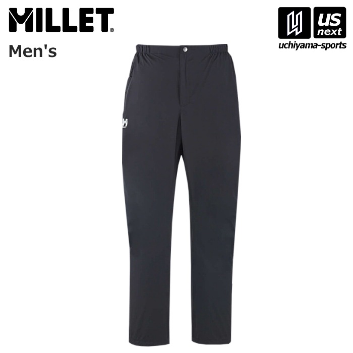 【さらに10%引(一部対象外)】ミレー メンズ レインウェア ティフォン ストレッチ パンツ 2025〜26年秋冬継続モデル 新ロゴ [自社]【あすつく対応】【メール便不可】 MIV03169|レイン