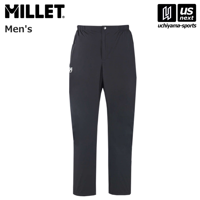 【さらに10%引(一部対象外)】ミレー メンズ レインウェア ティフォン ストレッチ パンツ 2025～26年秋冬継続モデル 新ロゴ [自社]【あすつく対応】【メール便不可】 MIV03169