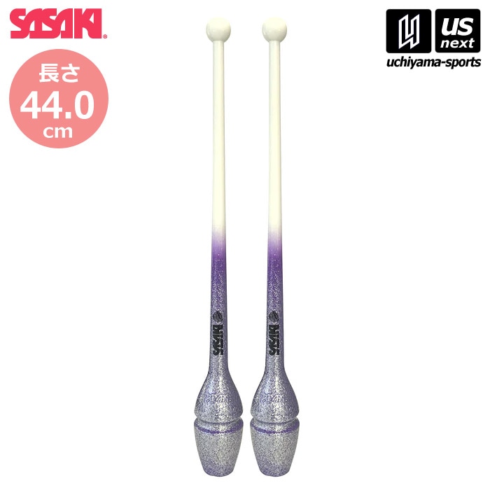 【さらに10%引(一部対象外)】ササキ 新体操 グラデーションラバークラブ 44cm 限定カラー 2025年限定モデル  [自社]【あすつく対応】【メール便不可】 SM34GHF