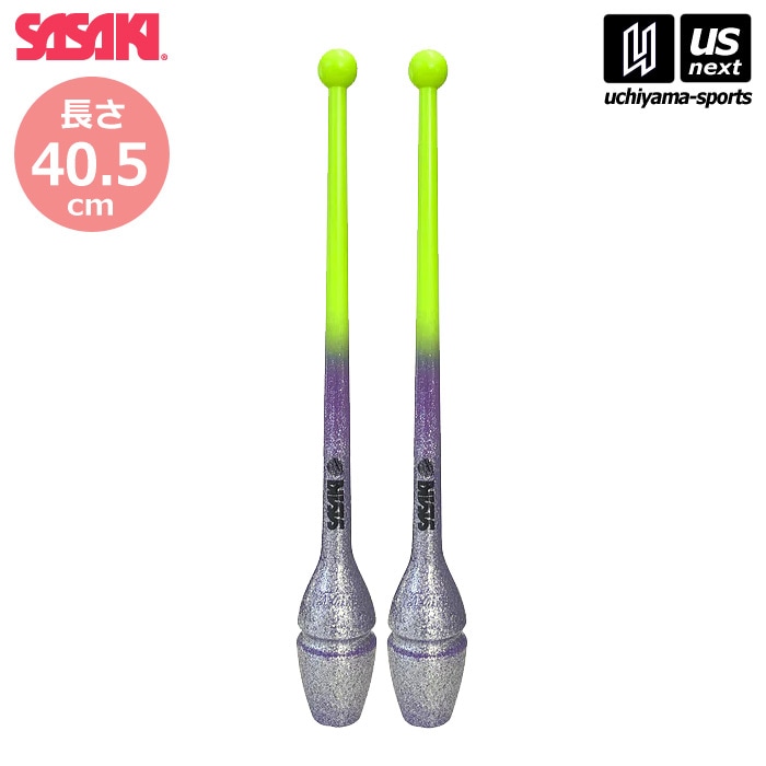 【さらに10%引(一部対象外)】ササキ 新体操 グラデーションラバークラブ ショート 40.5cm 限定カラー 2025年限定モデル  [自社]【あすつく対応】【メール便不可】 SM34JKGHF