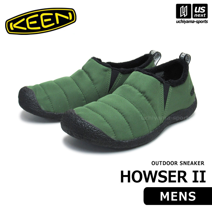 【さらに10%引(一部対象外)】（国内正規品） KEEN キーン メンズ HOWSER II ハウザー II スニーカー 2025～26年秋冬モデル  [自社]【あすつく対応】【メール便不可】 1031344