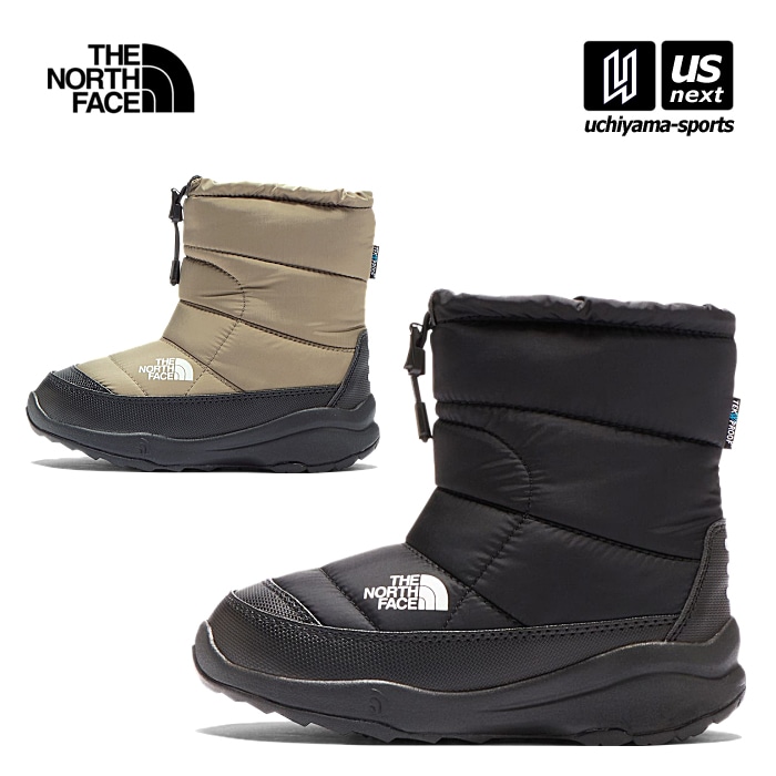 【クーポンでさらに10%引】（国内正規品）ザ・ノース・フェイス キッズ ウィンターブーツ キッズ ヌプシ ブーティ ウォータープルーフ 2025～26年秋冬継続モデル [物流]【あすつく対応】【メール便不可】 NFJ52287