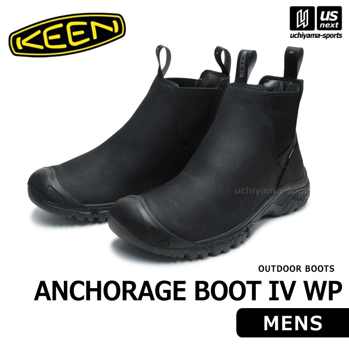 【さらに10%引(一部対象外)】（国内正規品） KEEN キーン メンズ ANCHORAGE BOOT IV WP メンズ アンカレッジ ブーツ フォー 2025～26年秋冬モデル  [自社]【あすつく対応】【メール便不可】 1031165