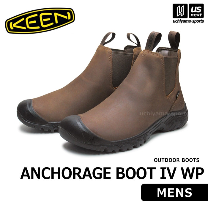 【さらに10%引(一部対象外)】（国内正規品） KEEN キーン メンズ ANCHORAGE BOOT IV WP メンズ アンカレッジ ブーツ フォー 2025〜26年秋冬モデル  [自社]【あすつ