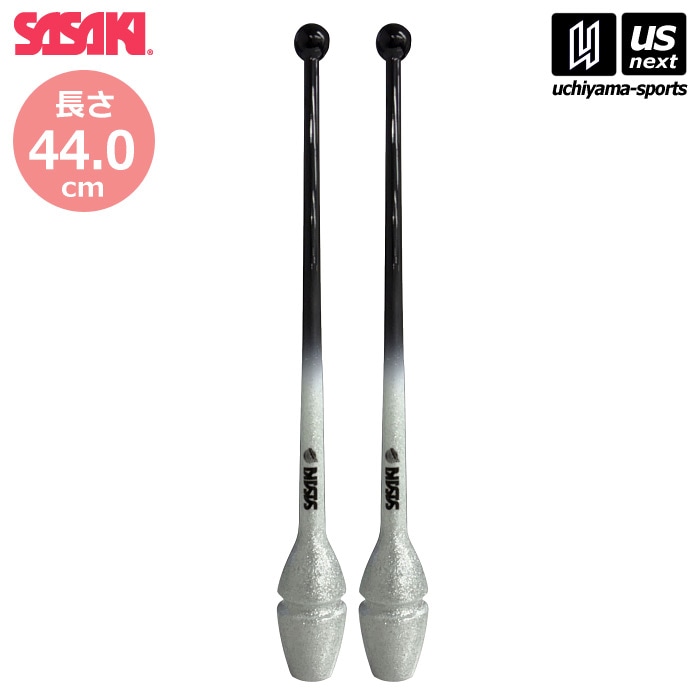 【クーポンでさらに10%引】ササキ 新体操 グラデーションラバークラブ 44cm 限定カラー 2025年限定モデル  [自社]【あすつく対応】【メール便不可】 SM34GHF