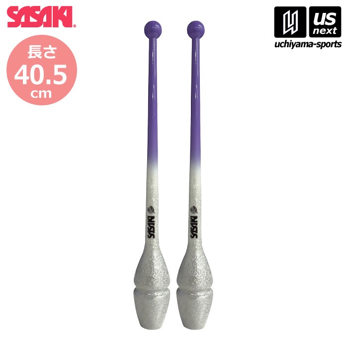 【クーポンでさらに10%引】ササキ 新体操 グラデーションラバークラブ ショート 40.5cm 限定カラー 2025年限定モデル  [自社]【あすつく対応】【メール便不可】 SM34JKGHF