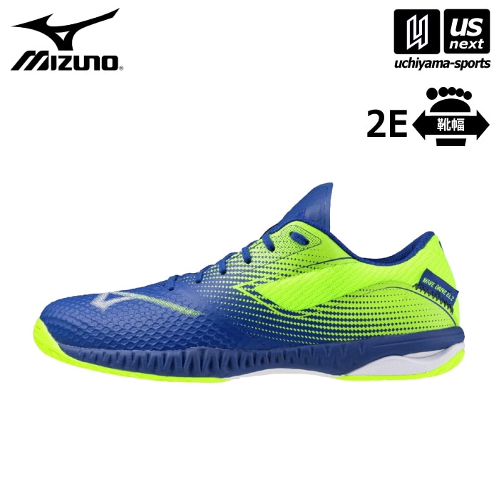 【クーポンでさらに10%引】ミズノ 卓球シューズ メンズ レディース ウエーブドライブ EL 2 2026年春夏新色  [自社]【あすつく対応】【メール便不可】 81GA2501