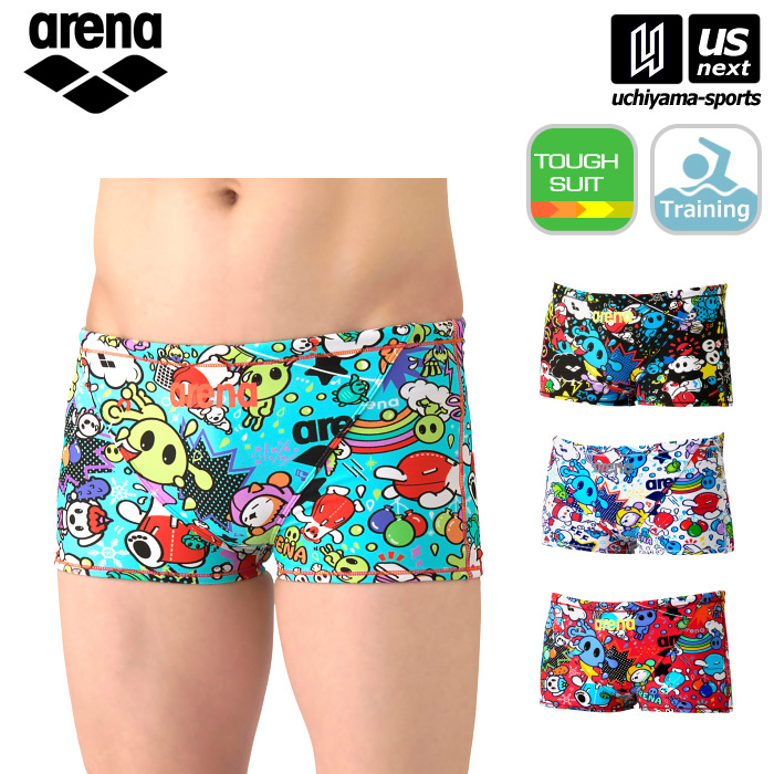 【クーポンでさらに10%引】アリーナ 水泳 メンズ トレーニング水着 トレーニングスパッツ アリーナくん 2026年春夏モデル  [M便 1/1][自社]【あすつく対応】 AS6SWM27M