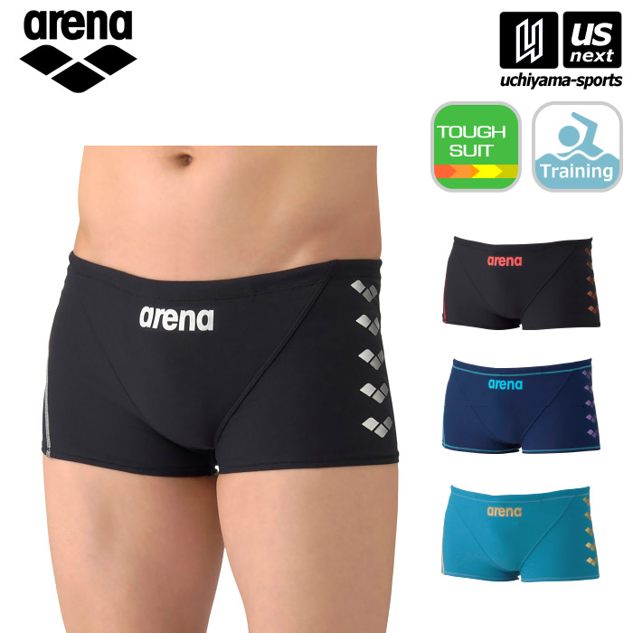 【クーポンでさらに10%引】アリーナ 水泳 メンズ トレーニング水着 トレーニングスパッツ ショートレッグ 2026年春夏モデル  [M便 1/1][自社]【あすつく対応】 AS6SWM07M