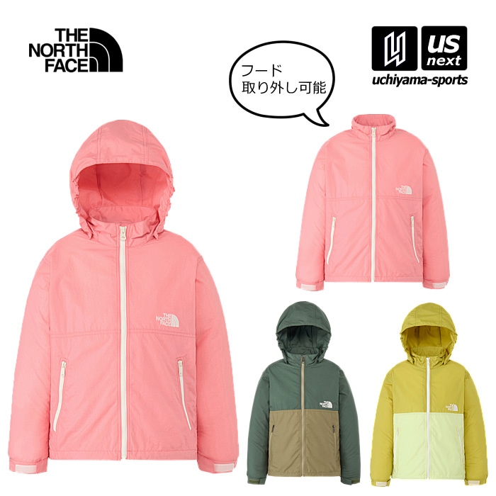 （国内正規品）ザ・ノース・フェイス キッズ コンパクトジャケット 2026年春夏新色 [物流]【あすつく対応】【メール便不可】 NPJ22510