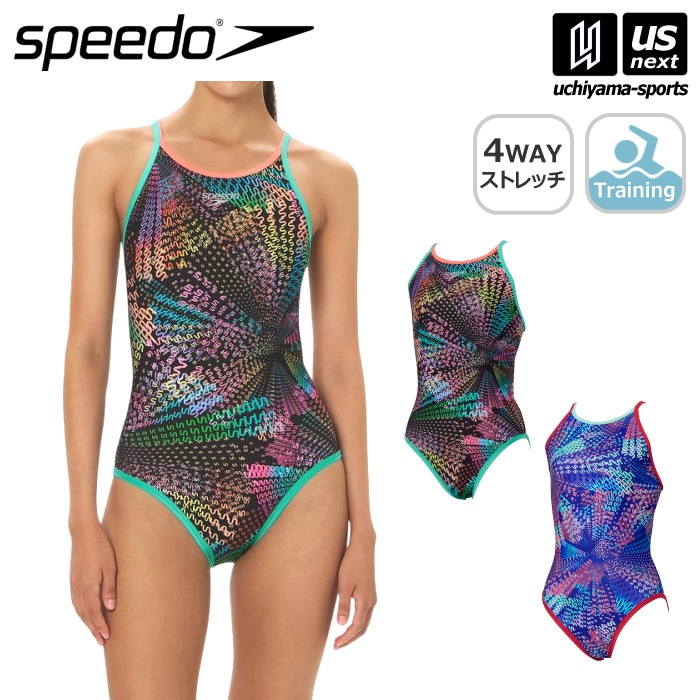 【クーポンでさらに10%引】スピード 水泳 レディース水着 練習用 モノグラムジャパン3 ターンズスーツ 2026年春夏モデル  [自社]【あすつく対応】【メール便不可】 STW02608