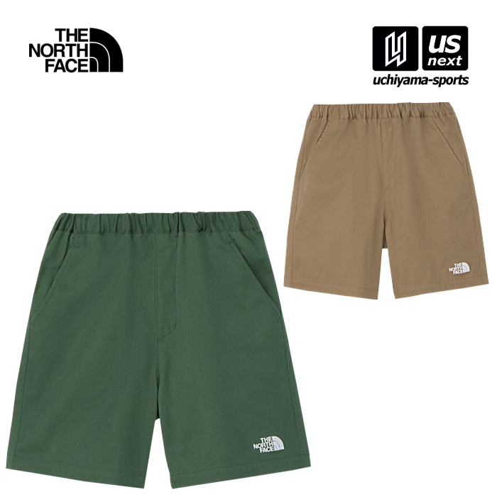 【クーポンでさらに10%引】（国内正規品）ザ・ノース・フェイス キッズ コットンイージーショート 2026年春夏モデル [M便 1/1][物流]【あすつく対応】 NBJ42644