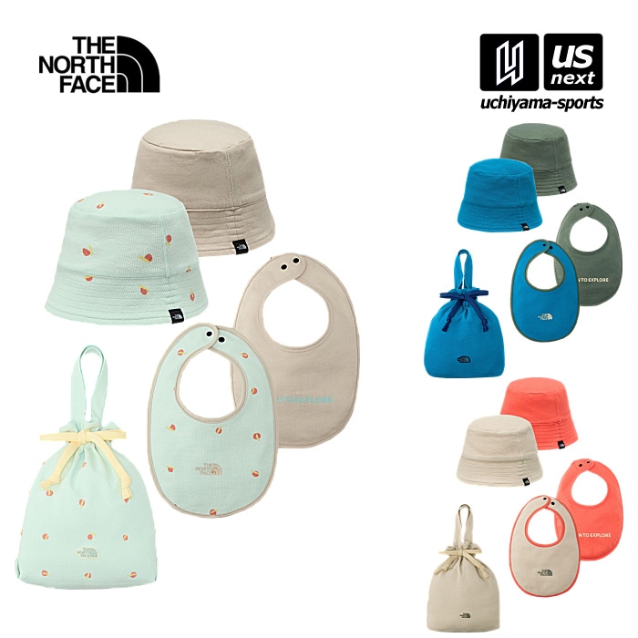 （国内正規品）ザ・ノース・フェイス 帽子 スタイ ベビーハット＆ビブセット 2026年春夏モデル [物流]【あすつく対応】【メール便不可】 NNB02610