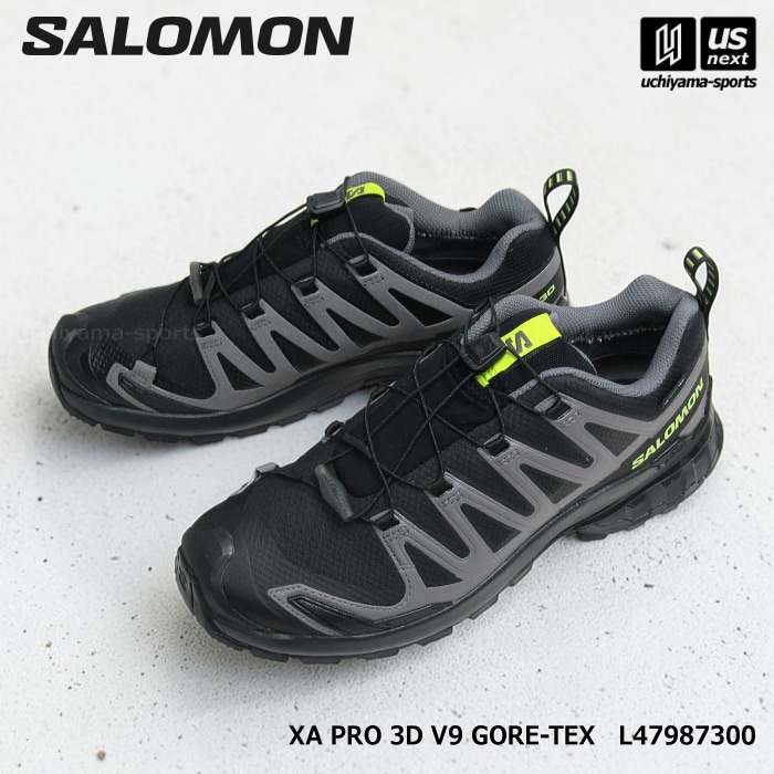（国内正規品） サロモン メンズ トレイルランニングシューズ XA PRO 3D V9 GORE-TEX 2026年春夏新色  [自社]【あすつく対応】【メール便不可】 L47987300