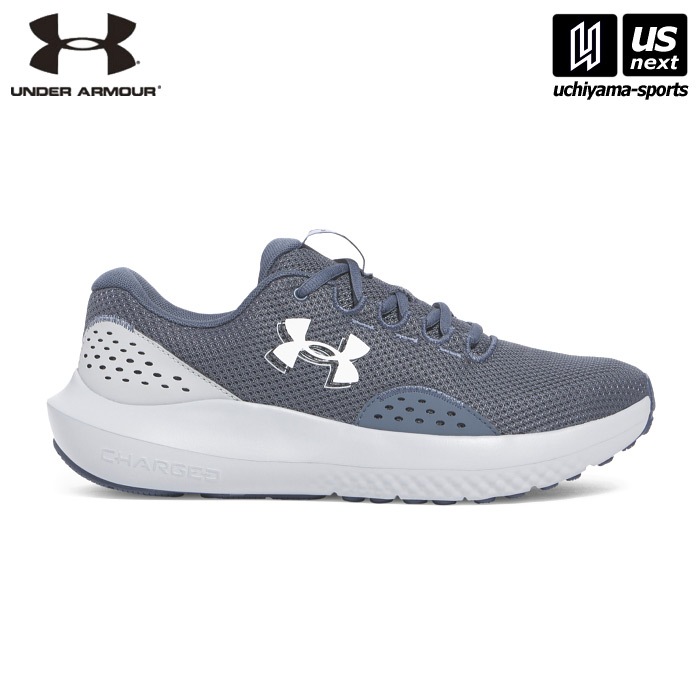 【クーポンでさらに10%引】アンダーアーマー メンズ ランニングシューズ UAチャージド サージ 4 2025年継続モデル  [自社]【あすつく対応】【メール便不可】 3027000