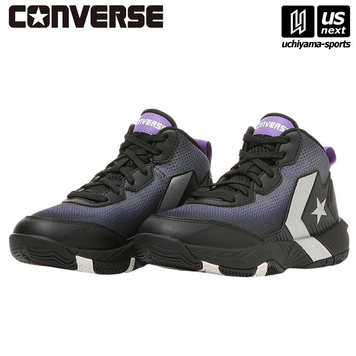 【クーポンでさらに10%引】コンバース ジュニア バスケットボールシューズ ヴィックスター MID 2026年春夏モデル [自社]【あすつく対応】【メール便不可】 33500481