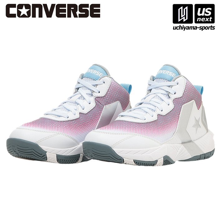 【クーポンでさらに10%引】コンバース ジュニア バスケットボールシューズ ヴィックスター MID 2026年春夏モデル [自社]【あすつく対応】【メール便不可】 33500482