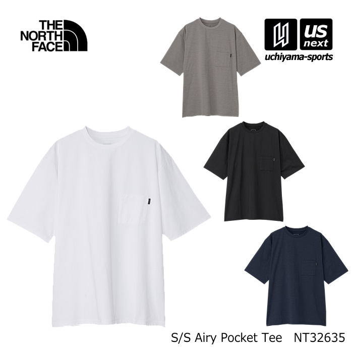 【クーポンでさらに10%引】（国内正規品）ザ・ノース・フェイス ショートスリーブエアリーポケットティー 2026年春夏モデル [M便 1/1][物流]【あすつく対応】 NT32635
