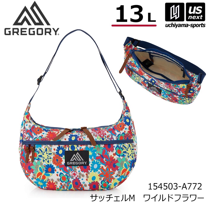 （国内正規品）グレゴリー サッチェル M ワイルドフラワー バッグ ショルダーバッグ トートバッグ 2026年春夏新色 [自社]【あすつく対応】【メール便不可】 154503A772