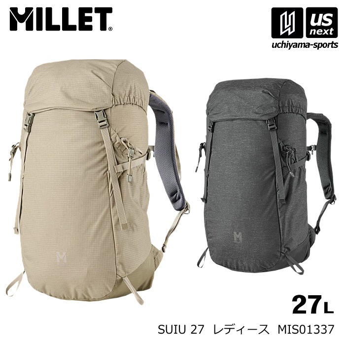【クーポンでさらに10%引】ミレー レディース バックパック スイウ 27 SUIU 27 2026年春夏モデル  [自社]【あすつく対応】【メール便不可】 MIS01337