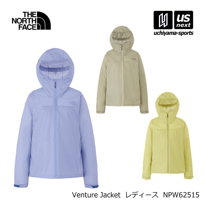 （国内正規品）ザ・ノース・フェイス レディース レインジャケット ベンチャージャケット 2026年春夏新色 [物流]【あすつく対応】【メール便不可】 NPW62515