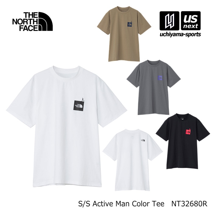 （国内正規品）ザ・ノース・フェイス ショートスリーブアクティブマンカラーティー 2026年春夏モデル [M便 1/1][物流]【あすつく対応】 NT32680R