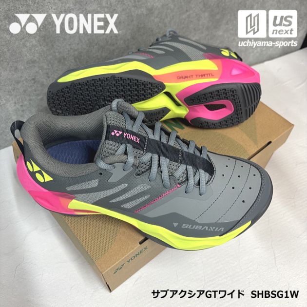 ヨネックス バドミントンシューズ サブアクシアGTワイド 2026年春夏モデル [自社]【あすつく対応】【メール便不可】 SHBSG1W