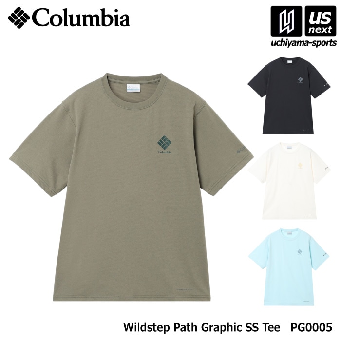 （国内正規品） コロンビア メンズ ワイルドステップパス グラフィック ショートスリーブTシャツ 2026年春夏モデル  [M便 1/1][自社]【あすつく対応】 PG0005