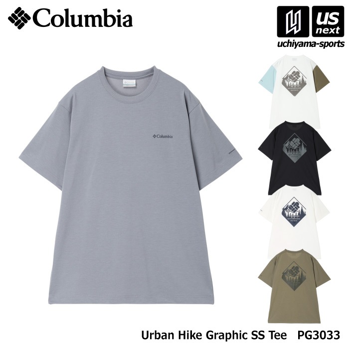 （国内正規品） コロンビア メンズ アーバンハイク グラフィック ショートスリーブTシャツ 2026年春夏モデル  [M便 1/1][自社]【あすつく対応】 PG3033