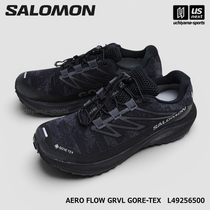 （国内正規品） サロモン メンズ グラベルランニングシューズ AERO FLOW GRVL GORE-TEX 2026年春夏モデル  [自社]【あすつく対応】【メール便不可】 L49256500
